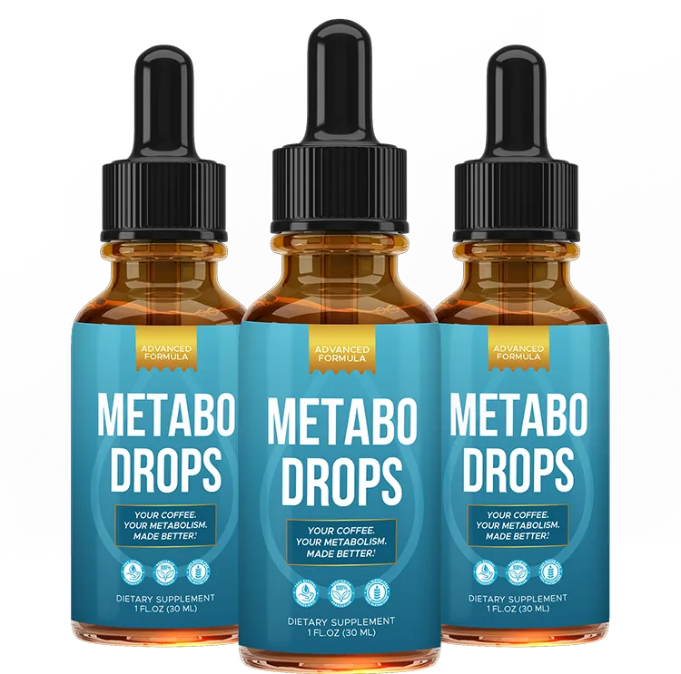 Metabo Drops metabolism-boosting coffee drops bottle